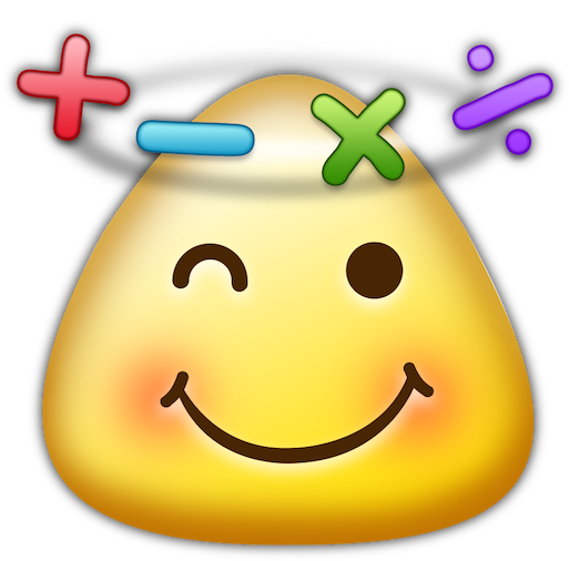 Smiley Emoji with math symbols