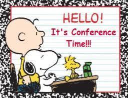 Charlie Brown and Snoopy "Hello!  It's Conference Time!!!"