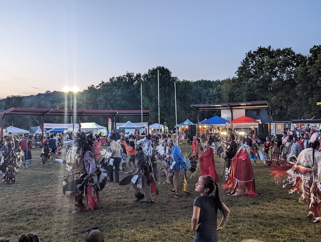 view of Grand Entry at a powwow