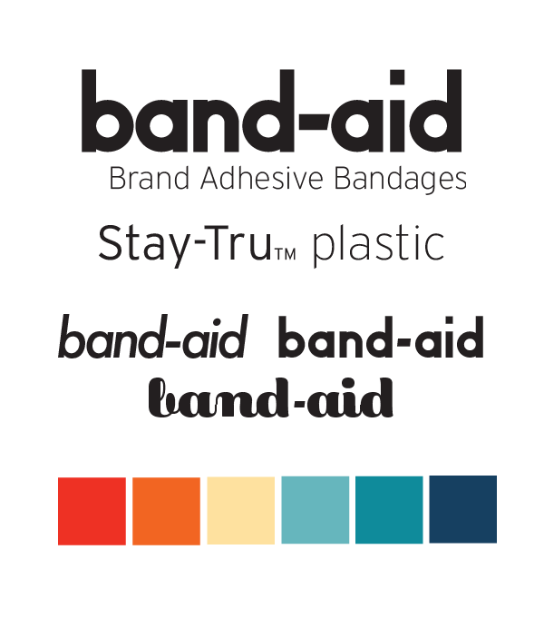 Retro design of Band-aid box